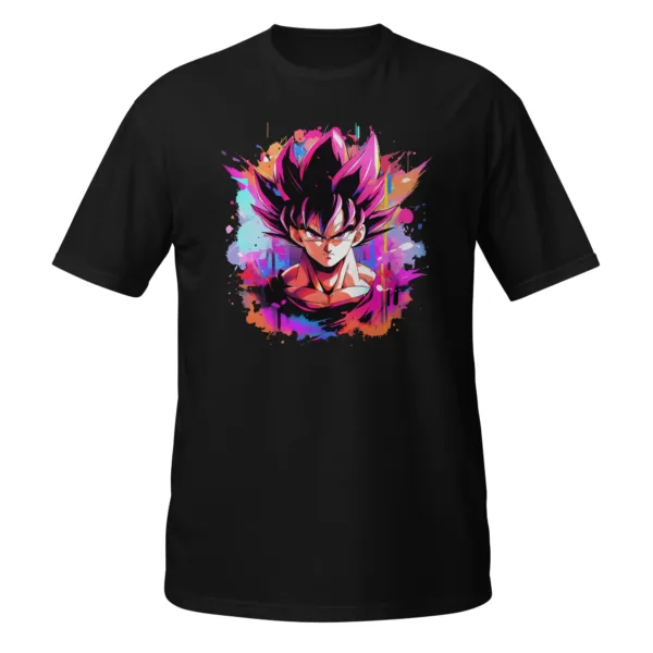 Camiseta Goku God negro frente