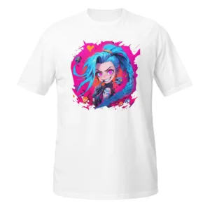Camiseta Jinx blanco frente