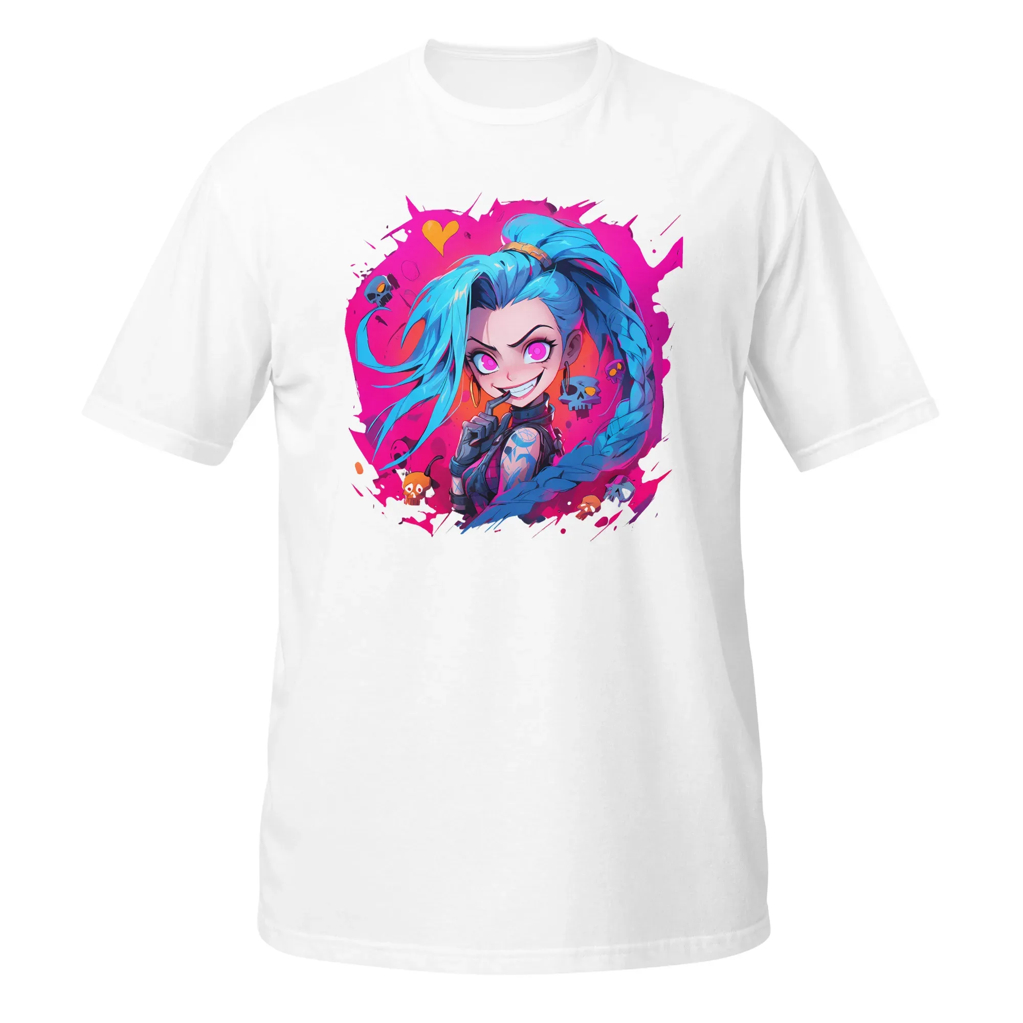 Camiseta Jinx blanco frente