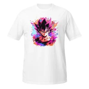 Camiseta Goku God blanco frente