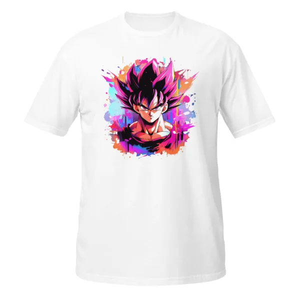 Camiseta Goku God blanco frente