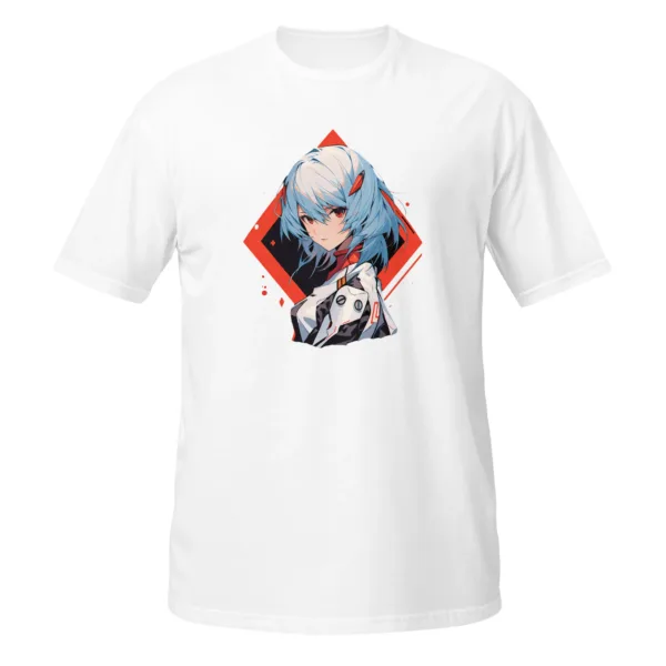 Camiseta Rei Ayanami blanco frente