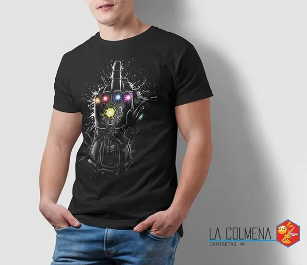 Camiseta Thanos Infinite Fuck - Imagen 5