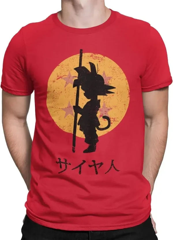 camiseta goku busqueda bolas