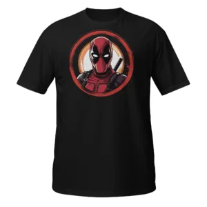 Camiseta Deadpool frente negro