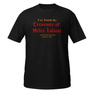Camiseta - Monkey Island - Treasure of Mêlée Island