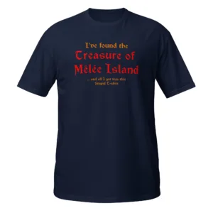 Camiseta - Monkey Island - Treasure of Mêlée Island