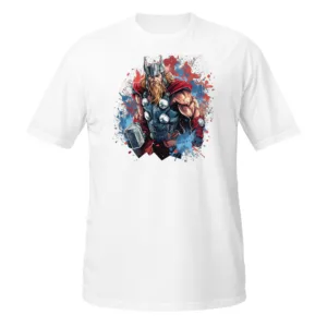 Camiseta Thor blanco frente