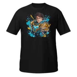 Camiseta - LOL - Garen Blue