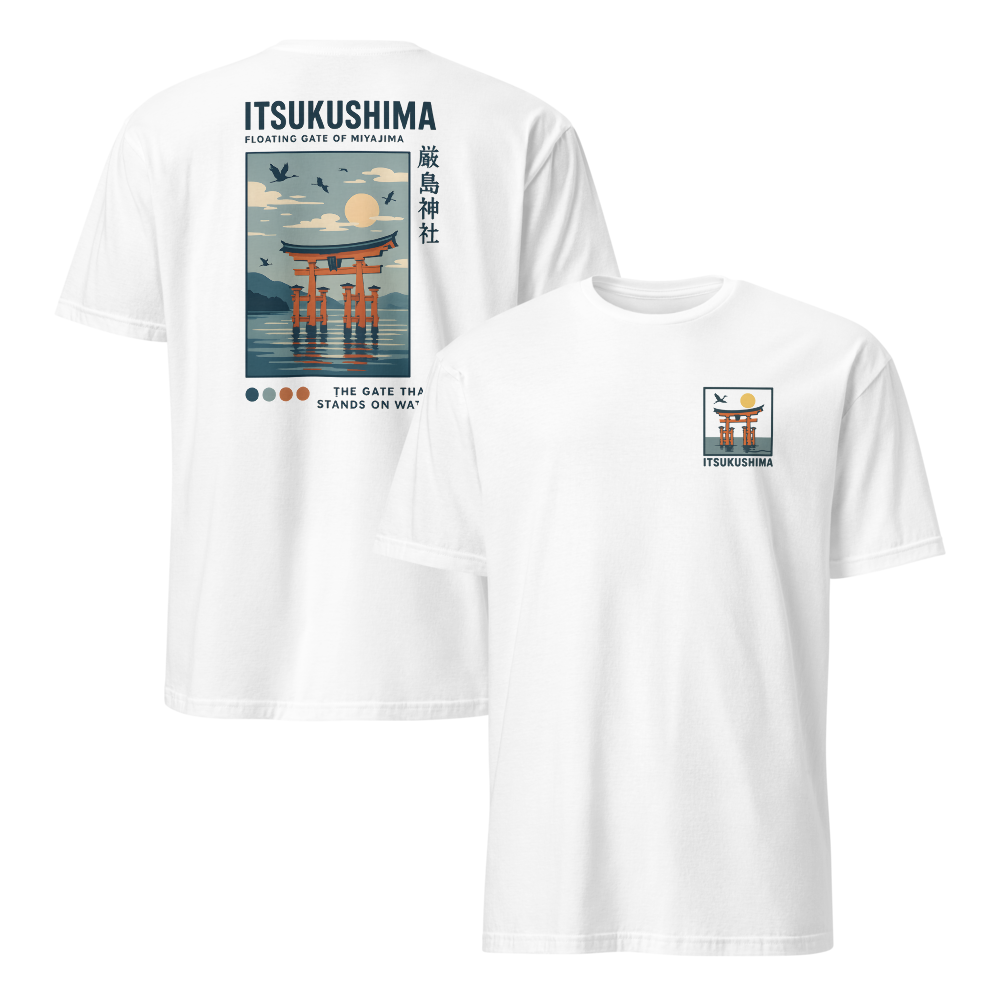 Camiseta Itsukushima 厳島神社 — Torii Flotante de Miyajima