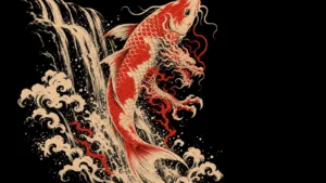 Qué significa la carpa koi y la leyenda de la que se hizo dragón
